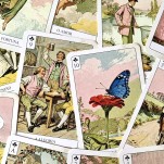 Vera Sibilla Italiana- Sibilla Cigana Rosa 52 cartas livreto