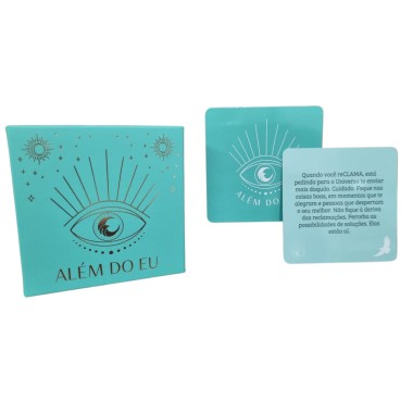 Oráculo Além do Eu com 50 cartas coloridas