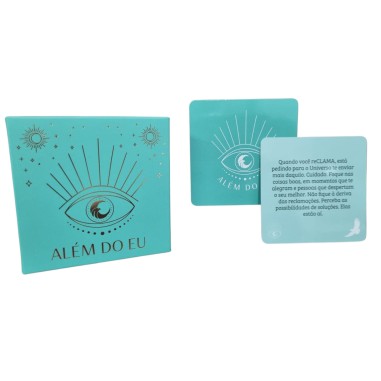 Oráculo Além do Eu com 50 cartas coloridas