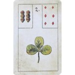 Mini Jogo da Esperança Reprodução de 1798 Protótipo do Lenormand