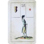 Mini Jogo da Esperança Reprodução de 1798 Protótipo do Lenormand