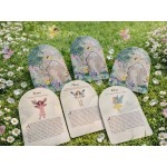 Oráculo A Magia das Fadas  35 cartas plastificadas e livro