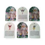 Oráculo A Magia das Fadas  35 cartas plastificadas e livro