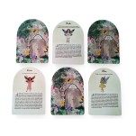 Oráculo A Magia das Fadas  35 cartas plastificadas e livro