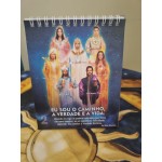 Calendário Permanente EU SOU com Afirmações e Decretos Diários