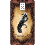 Los Esqueletos Lenormand (Caixinha + 36 Cartas)