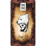 Los Esqueletos Lenormand (Caixinha + 36 Cartas)