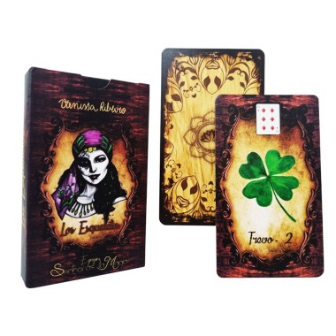 Los Esqueletos Lenormand (Caixinha + 36 Cartas)