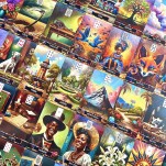 Voodo Lenormand - Baralho Cigano com 36 cartas e livreto