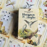Herança do Tempo Lenormand - Baralho Cigano com 36 cartas e livreto