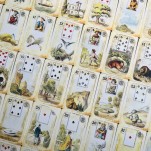 Herança do Tempo Lenormand - Baralho Cigano com 36 cartas e livreto