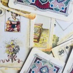 Herança do Tempo Lenormand - Baralho Cigano com 36 cartas e livreto