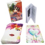 Cigana Carmela Lenormand Baralho Tarô Cigano deck com 36 cartas e livreto explicativo