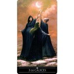 Tarô Prateado das Bruxas (78 Cartas + Livro)