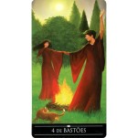 Tarô Prateado das Bruxas (78 Cartas + Livro)