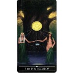 Tarô Prateado das Bruxas (78 Cartas + Livro)