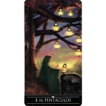 Tarô Prateado das Bruxas (78 Cartas + Livro)