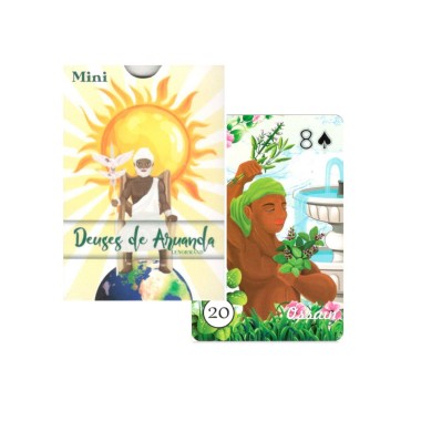 Mini Deuses de Aruanda Lenormand - Baralho Cigano Mini Deuses de Aruanda Lenormand - Baralho Cigano