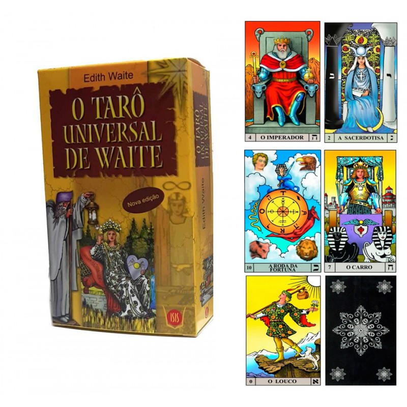 Tarô Waite Clássico – Baralho com 78 cartas - Edipro - Loja virtual de  livros