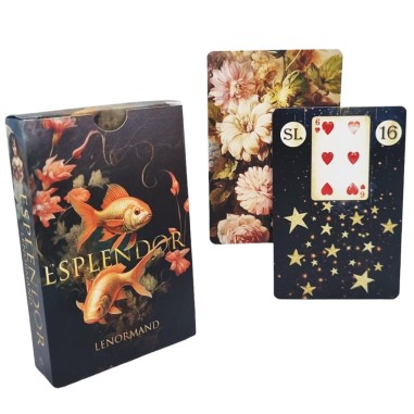 Esplendor Lenormand - Baralho Cigano com 42 cartas