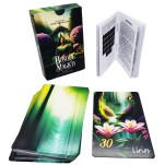 Bosque Mágico Lenormand Baralho Tarô Cigano deck com 36 cartas