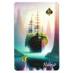 Bosque Mágico Lenormand Baralho Tarô Cigano deck com 36 cartas