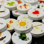 Runas Lenormand 36 Pecinhas + Saquinho + Livreto inspirado no Baralho Tarô Cigano