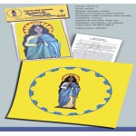 Toalha para tarô, oráculos - modelo Santa Sara Kali 70 cm