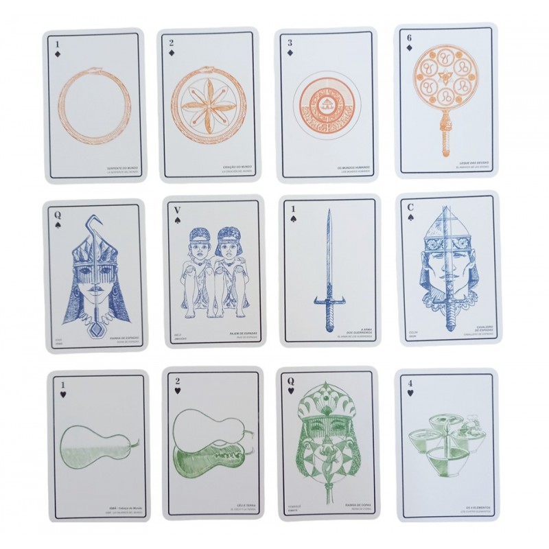 Tarot dos Orixás Grátis  Tarot, Jogo de cartas ciganas, Cartas de