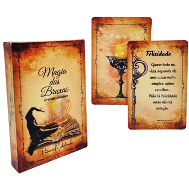 Magia das Bruxas, Oráculo intuitivo (32 cartas) Magia das Bruxas, Oráculo intuitivo (32 cartas)