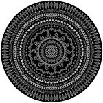 Manta Mandala Multifuncional Modelo Pantera