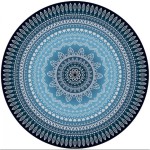 Manta Mandala Multifuncional Modelo Aquário