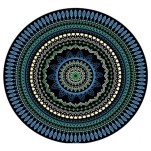 Manta Mandala Multifuncional Modelo Brasil