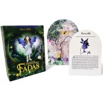 Oráculo A Magia das Fadas  35 cartas plastificadas e livro
