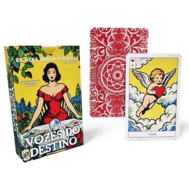 Vera Sibilla Italiana: Vozes do Destino 52 cartas livreto