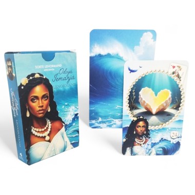 Odoya Iemanjá Lenormand Baralho Cigano 36 cartas + Livreto