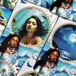 Odoya Iemanjá Lenormand Baralho Cigano 36 cartas + Livreto