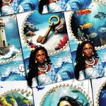 Odoya Iemanjá Lenormand Baralho Cigano 36 cartas + Livreto