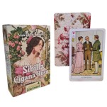 Vera Sibilla Italiana- Sibilla Cigana Rosa 52 cartas livreto