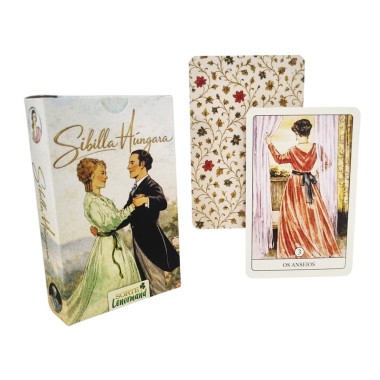 Sibilla Húngara 36 cartas e livreto. Oráculo Sibillino - Cartomancia Europeia Clássica