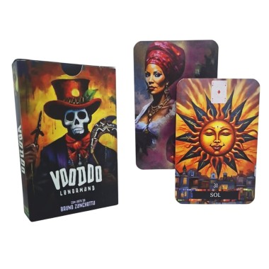 Voodo Lenormand - Baralho Cigano com 36 cartas e livreto