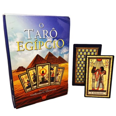 O Tarô Egípcio (Livro + 78 Cartas Coloridas)